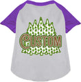 Load image into Gallery viewer, Custom Woodland Trees Pet Raglan Shirts