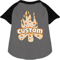 Load image into Gallery viewer, Custom Around the Campfire Pet Raglan Shirts