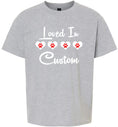 Load image into Gallery viewer, Custom Loved In Children's Gildan Soft Shirt