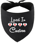 Load image into Gallery viewer, Custom Loved In Pet Bandana