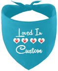Load image into Gallery viewer, Custom Loved In Pet Bandana