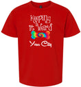 Load image into Gallery viewer, Custom Stay Weird in Children's Gildan Soft Shirt