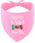 Load image into Gallery viewer, Custom Stay Weird in Pet Bandana