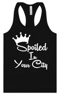 Load image into Gallery viewer, Custom Spoiled In Women's Racerback Tank
