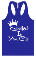 Load image into Gallery viewer, Custom Spoiled In Women's Racerback Tank