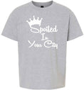 Load image into Gallery viewer, Custom Spoiled In Children's Gildan Soft Shirt