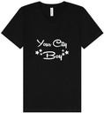 Load image into Gallery viewer, Custom Boy Unisex V-Neck Shirt