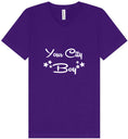 Load image into Gallery viewer, Custom Girl Unisex V-Neck Shirt