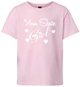 Load image into Gallery viewer, Custom Girl Children's Gildan Soft Shirt