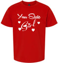 Load image into Gallery viewer, Custom Girl Children's Gildan Soft Shirt