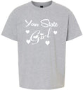 Load image into Gallery viewer, Custom Girl Children's Gildan Soft Shirt