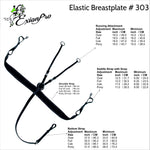 ExionPro Elastic Breastplate with Girth Strap
