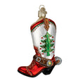 Load image into Gallery viewer, Christmas Cowboy Boot - Southlake Paws