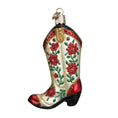 Load image into Gallery viewer, Christmas Cowgirl Boot - Southlake Paws