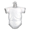 Load image into Gallery viewer, White Baby Onesie Ornament - Southlake Paws