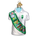 Load image into Gallery viewer, Girl Scout Uniform Ornament - Southlake Paws
