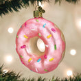 Load image into Gallery viewer, Pink Sprinkles Donut Ornament - Southlake Paws
