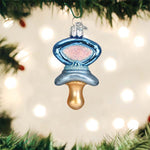 Blue Pacifier Ornament