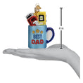 Load image into Gallery viewer, Best Dad Mug Ornament - Southlake Paws