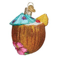 Load image into Gallery viewer, Tropical Coconut Drink Ornament - Southlake Paws