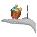 Load image into Gallery viewer, Tropical Coconut Drink Ornament - Southlake Paws