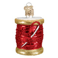 Load image into Gallery viewer, Red Spool Of Thread Ornament - Southlake Paws