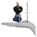 Load image into Gallery viewer, Black Classic Barbecue Ornament - Southlake Paws