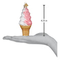 Load image into Gallery viewer, Strawberry Swirl Soft Serve Ornament - Southlake Paws
