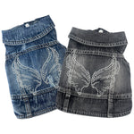 Denim Rhinestone Vest