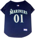 Load image into Gallery viewer, Seattle Mariners MLB Dog Jersey - Official Baseball Pet Fan Apparel