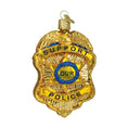 Load image into Gallery viewer, Police Badge Ornament - Southlake Paws