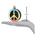 Load image into Gallery viewer, Peace Sign Ornament - Southlake Paws