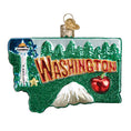 Load image into Gallery viewer, State Of Washington Ornament - Southlake Paws
