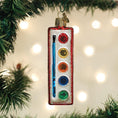 Load image into Gallery viewer, Watercolor Palette Ornament - Southlake Paws