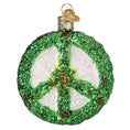 Load image into Gallery viewer, Holly Peace Symbol Ornament - Southlake Paws