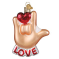 Load image into Gallery viewer, Love Sign Language Ornament - Southlake Paws