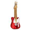 Load image into Gallery viewer, Red Electric Guitar Ornament - Southlake Paws