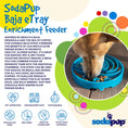 Load image into Gallery viewer, Baja Design eTray - Shallow Slow Feeder Dog Bowl for Enrichment | USA Made