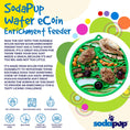 Load image into Gallery viewer, Water Nylon eCoin Durable Enrichment Snacking Coin for Dogs | USA-Made Lick Mat Alternative