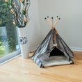 Load image into Gallery viewer, Armarkat Cat Teepee Bed C56HBS/SH - Gray