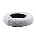 Load image into Gallery viewer, Mr. Peanut's 28" OrthoPlush® Pet Bed - Snowflake White Two Tone