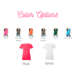 Custom Ladies Jersey Short-Sleeve Deep V-Neck T-Shirt