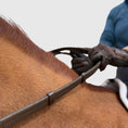 Load image into Gallery viewer, Super Grip Reins -Heavy Rubber Rein for Ultimate Grip- Hand Stops 5" (13cm) Apart
