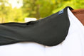 Load image into Gallery viewer, Southlake Paws VIP Pad Covers featuring a black top layer, designed for comfort and protection on a horse's back.