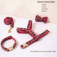 Load image into Gallery viewer, Christmas Red Star Plaid Set