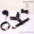 Load image into Gallery viewer, Black Polka Dot Print Set
