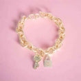 Load image into Gallery viewer, Lock and Key Gucchewi Charm Dog Collar Necklace