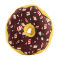 Load image into Gallery viewer, Snuggly Cup Holiday Red & Puppermint Donut | Christmas Dog Toys