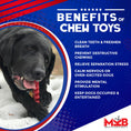 Load image into Gallery viewer, Christmas Tree Nylon Dog Chew Toy for Aggressive Chewers | USA Made & FDA Compliant