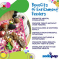 Load image into Gallery viewer, Flower Power emat - Enrichment Lick Mat for Dogs and Cats | Flower Design | USA Made